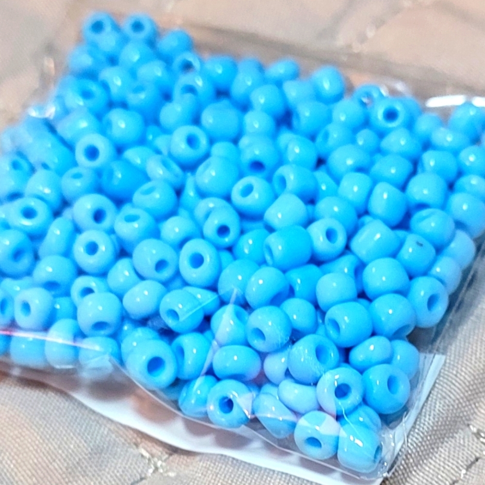 NWT 6/0 Light Blue - Seed Beads